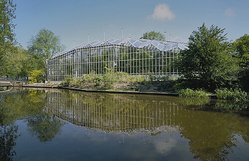 Drieklimatenkas (Dreiklimatengewächshaus), Hortus Botanicus Amsterdam, Amsterdam