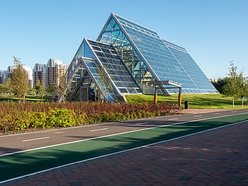 Astana Botanical Garden Orangeries (Botanikalyq Baq), Astana