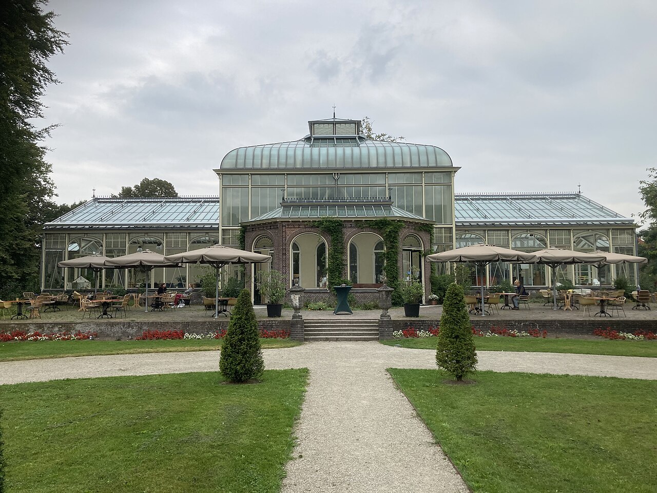 Wintertuin du Cantonspark, Baarn, province d'Utrecht