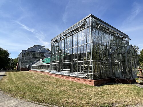 ブランケンフェルデ＝パンコウ市民植物園の展示温室（パームタワーとサボテンタワー）, ベルリン（パンコウ区ブランケンフェルデ）