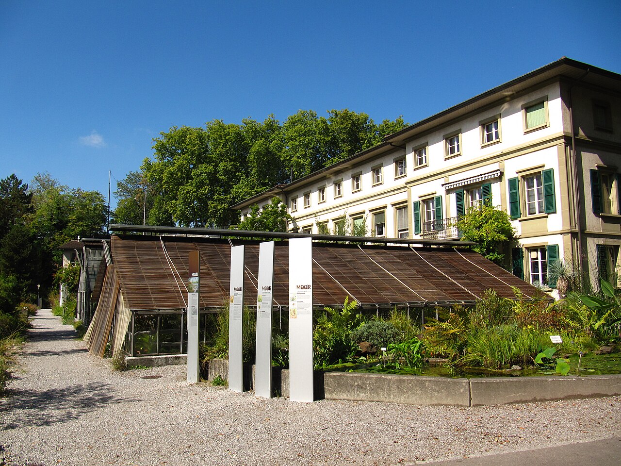 ベルン植物園（BOGA）の大展示温室, ベルン、ベルン州