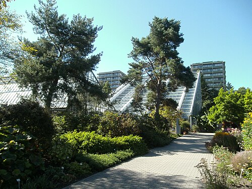 ボーフム・ルール大学植物園の熱帯温室（トロペンハウス）と展示温室群, ノルトライン＝ヴェストファーレン州ボーフム