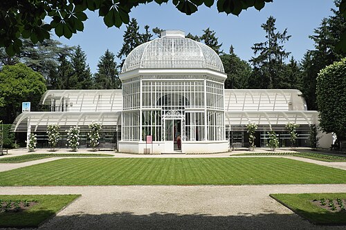 Palmarium des Französischen Gartens, Musée et Jardins Albert-Kahn, Boulogne-Billancourt, Île-de-France