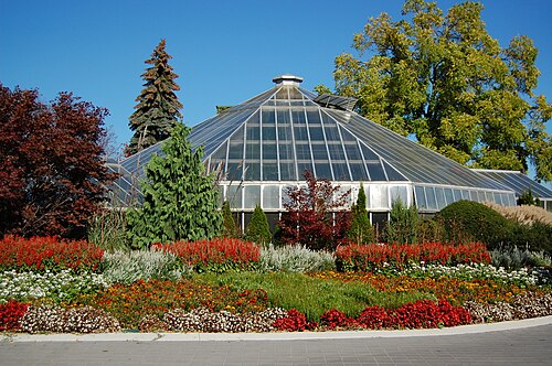 Gewächshaus und Tropengärten (Greenhouse & Tropical Gardens), Chinguacousy Park, Brampton, Ontario