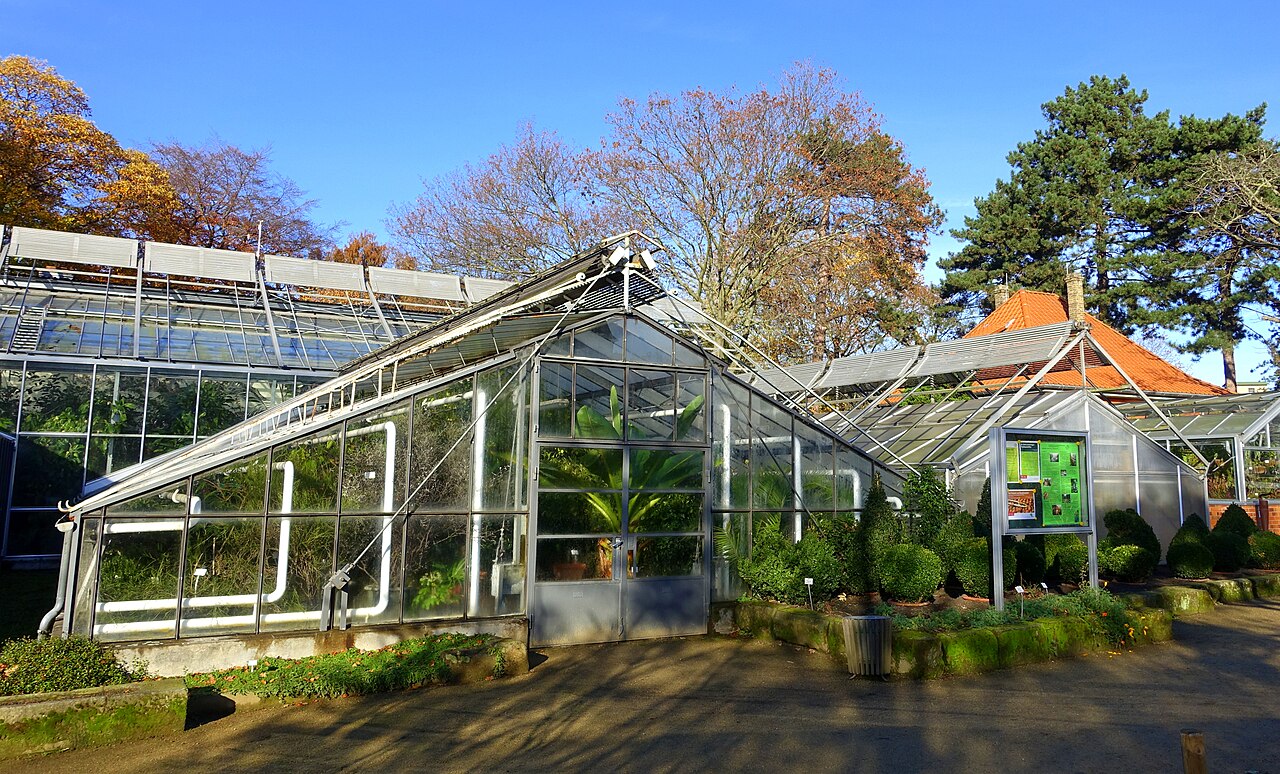 Gewächshäuser des Botanischen Gartens der TU Braunschweig, Braunschweig, Niedersachsen