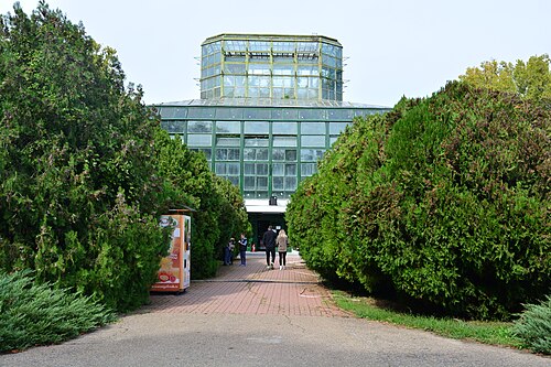 Sera de expoziție (Ausstellungsgewächshaus), Botanischer Garten Dimitrie Brândză, Bukarest