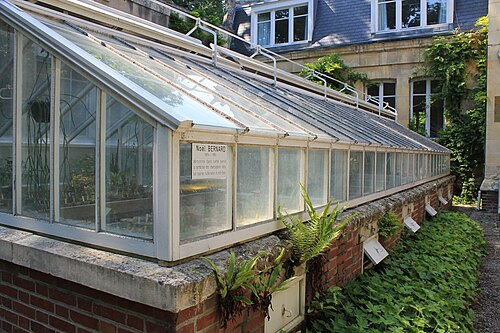 Tropengewächshäuser des Jardin des plantes de Caen, Caen, Normandie