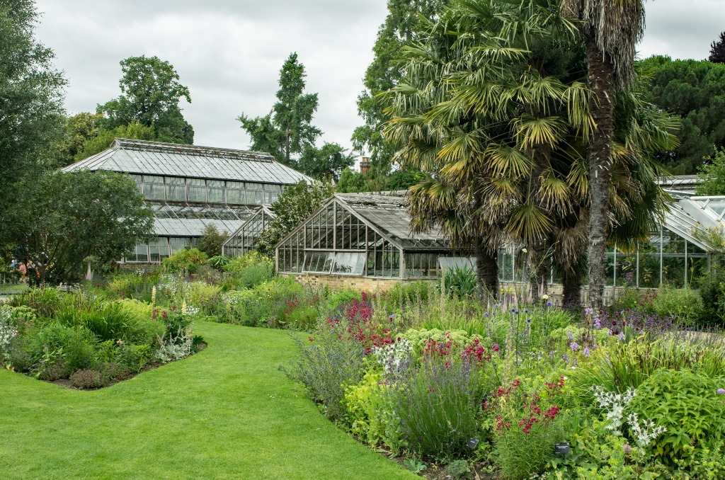 Gewächshausreihe, Cambridge University Botanic Garden, Cambridge, Cambridgeshire
