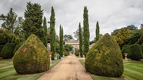The Orangery (Palm House), Castle Ashby Gardens, Castle Ashby, near Northampton (Northamptonshire)