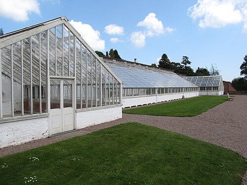 Terrassengewächshäuser, Annesley Walled Garden (Castlewellan), Castlewellan Forest Park, Castlewellan, County Down, Nordirland