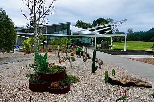 Gewächshaus des North Coast Regional Botanic Garden, Coffs Harbour, New South Wales