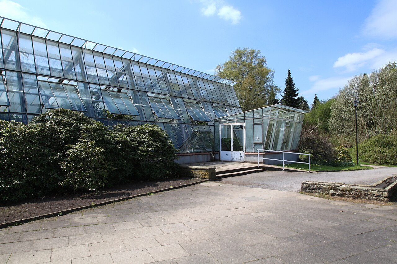 Pflanzenschauhäuser, Botanischer Garten Rombergpark, Dortmund, Nordrhein-Westfalen