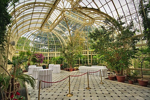 Wintergarten von Farmleigh House, Dublin