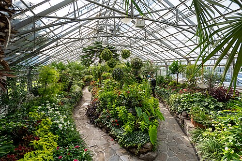 Allan Gardens Conservatory (Palm House), Toronto, Ontario — One of the greenhouses of Allan Gardens