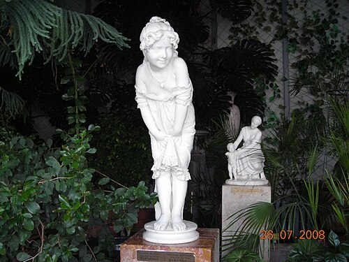 Wintergarten des Woronzow-Palasts (Zimniy sad Vorontsovskogo dvortsa), Alupka, Krim — Wintergarten des Woronzow-Palasts — Ansicht 1