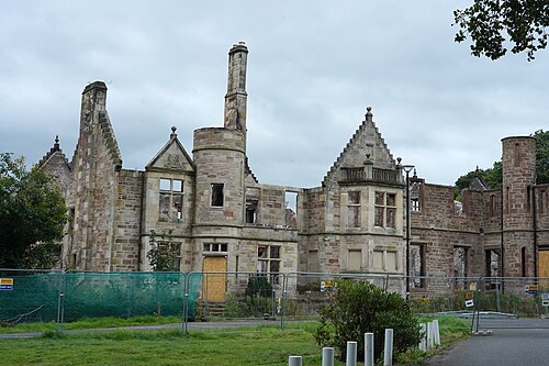 ベルアイル温室, スコットランド、サウス・エアシャー州エア — Burnt out remains
