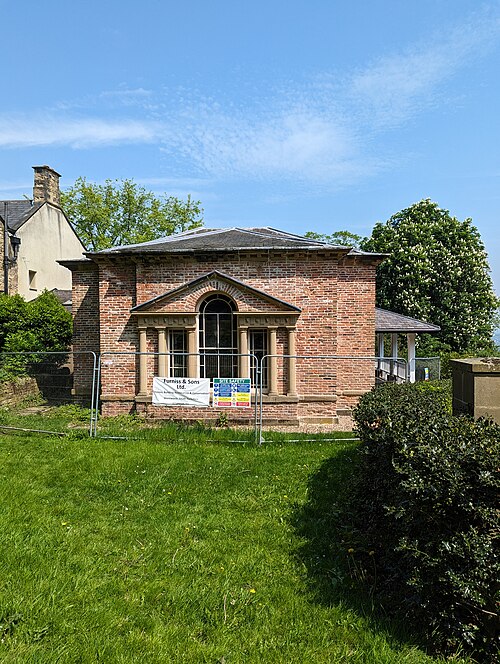 Victorian Conservatory, Wentworth Castle Gardens, Stainborough, Barnsley (South Yorkshire) — The Gun Room building at Wentworth Castle in South Yorkshire, a grade II* listed building