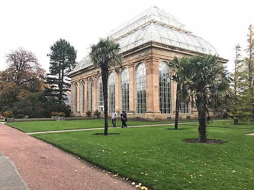 Palm House, Botanic Gardens, Belfast — Photo of the palm house at the Royal Botanical Gardens at Edinburgh