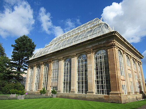 Palm House, Botanic Gardens, Belfast — The 1858 Temperate Palm House at Edinburgh's Royal Botanic Garden is the tallest in the…