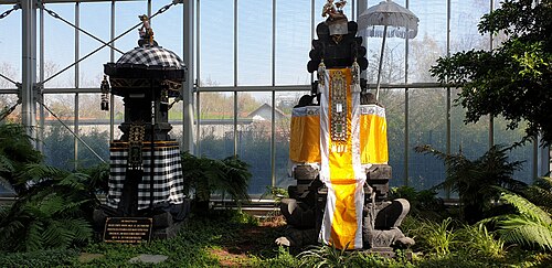 Tropenhalle des Balinesischen Gartens, Gärten der Welt, Berlin-Marzahn, Berlin — Tropenhalle des Balinesischen Gartens, Gärten der Welt — Ansicht 2