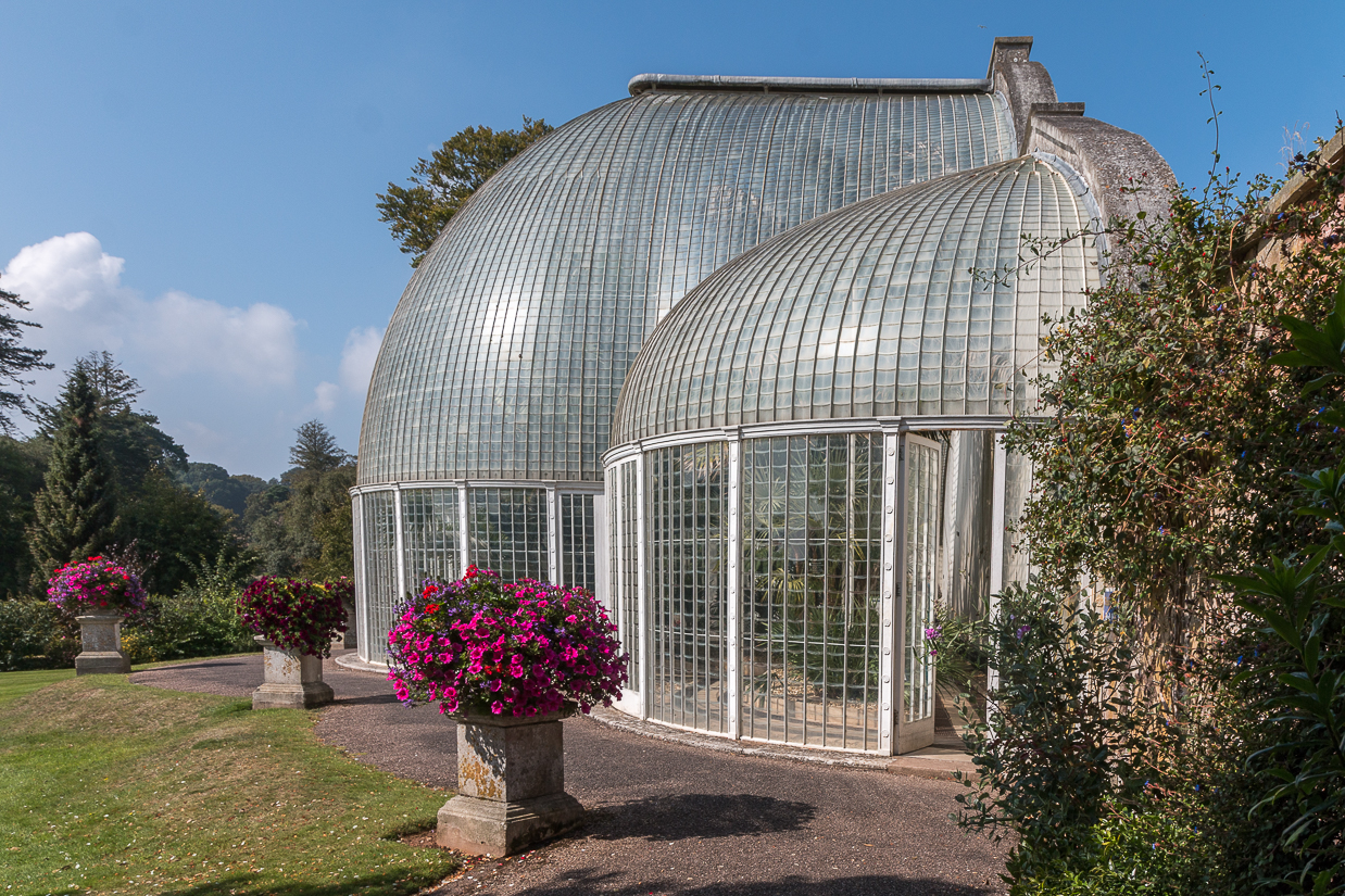 Palm House, Bicton Park Botanical Gardens, Bicton, Devon — The Palm House, Bicton Park Botanical Garden, Devon