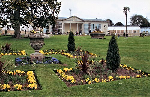 Palm House de Bicton Park, Bicton, Devon — Bicton Park Gardens