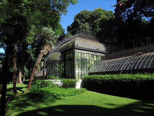 Invernáculo des Botanischen Gartens Carlos Thays, Buenos Aires — Invernadero del Jardín Botánico Carlos Thays