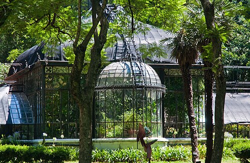 Invernáculo des Botanischen Gartens Carlos Thays, Buenos Aires — Buenos Aires Botanical Gardens, 15th. Jan. 2011