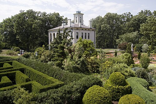 Climatron, St. Louis, Missouri — Tower Grove House from the Piper Observatory