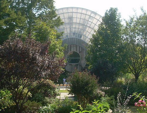 Crystal Bridge Tropical Conservatory, Oklahoma City, Oklahoma — Myriad Botanical Gardens downtown Oklahoma City.