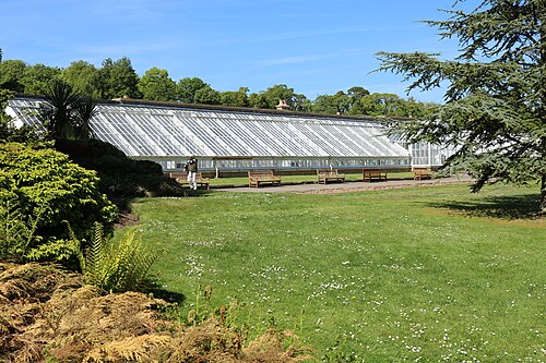 Weinhaus und Pfirsichhaus, ummauerter Garten von Culzean, Culzean Castle, bei Maybole (South Ayrshire), Schottland — Weinhaus und Pfirsichhaus, ummauerter Garten von Culzean — Ansicht 5