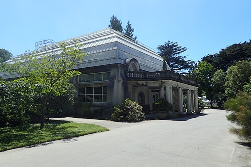 カニンガム・ハウス, クライストチャーチ、クライストチャーチ植物園 — Cuningham House in Christchurch Botanic Gardens