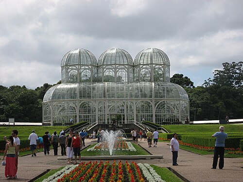 クリチバ植物園の温室, パラナ州クリチバ — Jardim Botanico de Curitiba