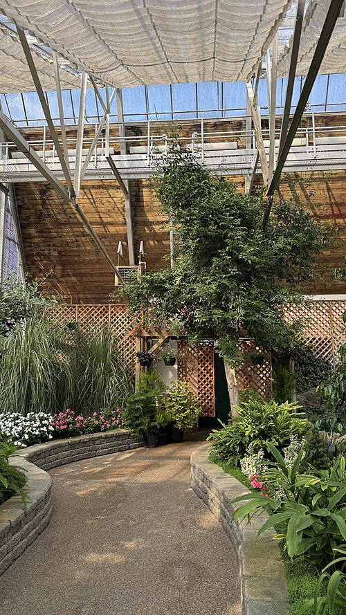 Indoor Showhouses, University of Alberta Botanic Garden, Nahe Devon (Parkland County), Alberta — Indoor Showhouses, University of Alberta Botanic Garden — Ansicht 4