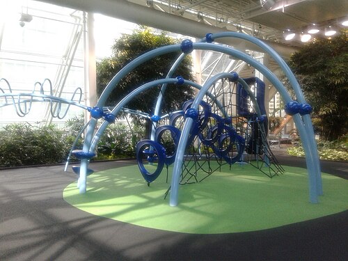 Devonian Gardens, Calgary, Alberta — Jungle Gym at The Core Shopping Centre