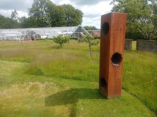Gewächshäuser im ummauerten Garten, Marchmont Estate (Hugo Burge Foundation), Marchmont Estate, bei Duns (Scottish Borders) — Gewächshäuser im ummauerten Garten, Marchmont Estate — Ansicht 2