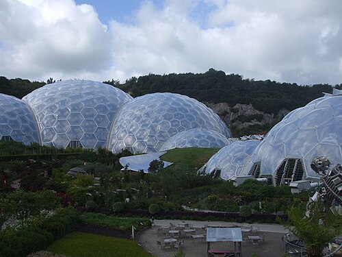 Eden Project, Bodelva, Cornwall — Eden Project Biosphere