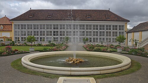 シュロス・ホーフのオランジェリー(Orangerie Schloss Hof), 下オーストリア州エンゲルハルツシュテッテン — 2017-09-03 AT Engelhartstetten, Schloss Hof