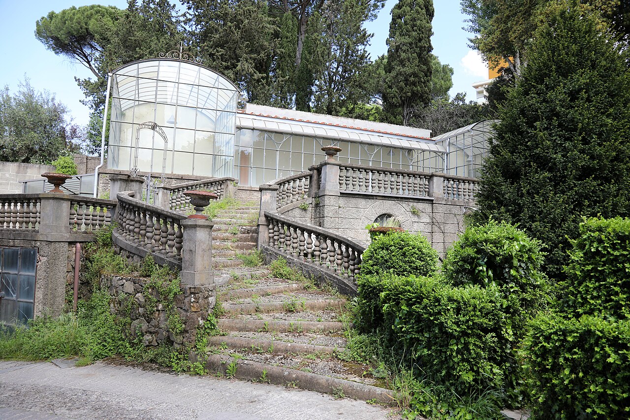 Tepidarium Roster, Giardino dell'Orticoltura, Florenz, Toskana — Villa Libertina (Florence)