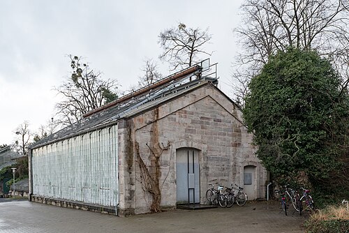 Gewächshäuser des Alten Botanischen Gartens, Göttingen, Göttingen, Niedersachsen — Göttingen, Untere Karspüle 1, Farnhaus