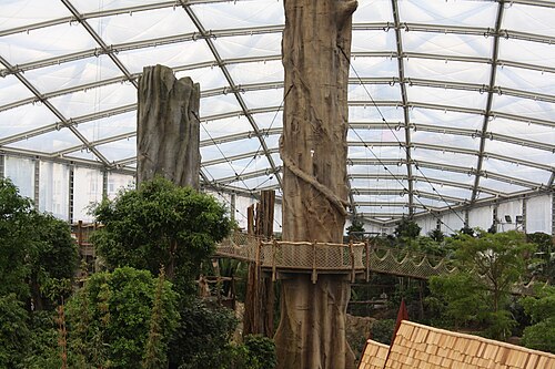Gondwanaland, Zoo Leipzig, Leipzig, Sachsen — Gondwanaland Zoo Leipzig, Germany
