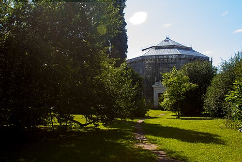 ピョートル大帝植物園のパームハウス, サンクトペテルブルク — Botanical Garden V.L. Komarov Botanical Institute (greenhouses buildings)