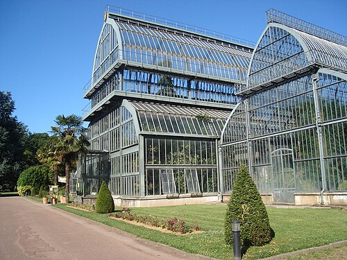Große Gewächshäuser des Parc de la Tête d'Or, Lyon — Grandes serres du Parc de la Tête d'Or, Lyon
