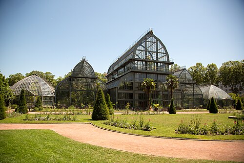 Große Gewächshäuser des Parc de la Tête d'Or, Lyon — Conservatory in Lyon