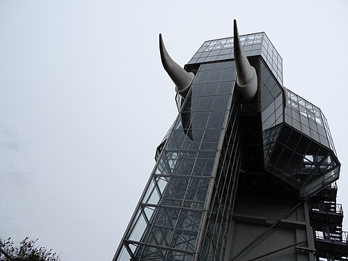 Glaselefant und Schmetterlingshaus, Maximilianpark, Hamm, Nordrhein-Westfalen — Hamm, Germany