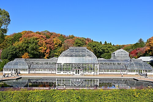 Gewächshaus des Botanischen Gartens Higashiyama (Nagoya), Nagoya — Gewächshaus des Botanischen Gartens Higashiyama — Ansicht 4