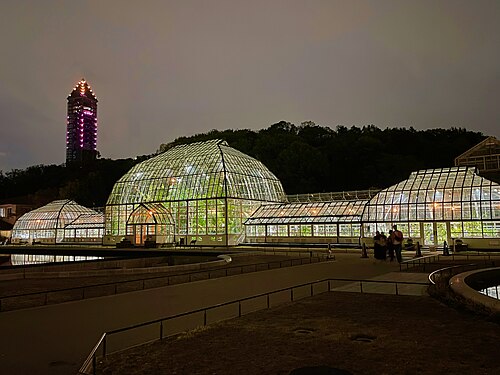 Gewächshaus des Botanischen Gartens Higashiyama (Nagoya), Nagoya — Gewächshaus des Botanischen Gartens Higashiyama — Ansicht 6