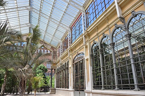 Hivernacle del Parc de la Ciutadella, Barcelona, Katalonien — Hivernacle del Parc de la Ciutadella — Ansicht 3