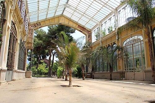 Hivernacle del Parc de la Ciutadella, Barcelona, Katalonien — Barcelona - Parc de la Ciutadella