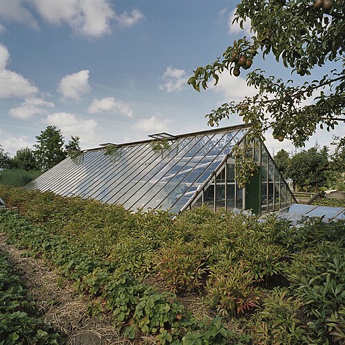 ウェストランド博物館の歴史的温室群（Westlands Museum voor Streek- en Tuinbouwhistorie）, 南ホラント州ホンセラースダイク — Westlands Museum voor Streek- en Tuinbouwhistorie: Overzicht van A-kas